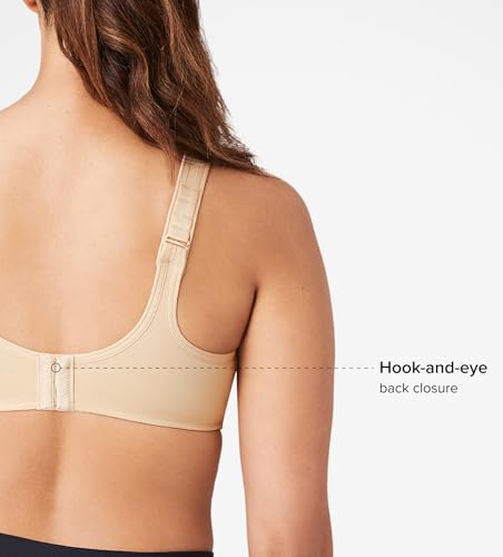 Wacoal Women's Simone Sport Underwire Bra 38DD Natural Nude Supportive Activewear