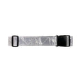 Stuart Promotional Products White Reflective Running Belt with High Visibility for Safety - Adjustable Reflective Belt for Running, Walking, Cycling - Lightweight, Comfortable Fit for Men & Women