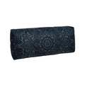 Mandala Charcoal Yoga Bolster - Eco-Friendly Supportive Cushion for Yoga & Meditation