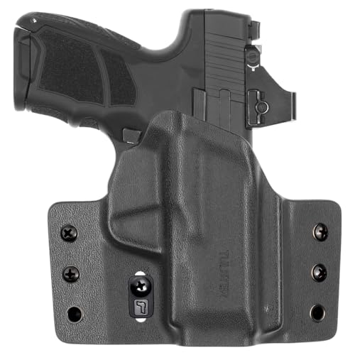 Tulster OWB Contour Kydex Holster for H&K CC9 - Black, Optic Ready, Concealed Carry