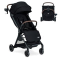 Britax Juniper Compact Stroller Raven Black - Lightweight & Portable Baby Pushchair