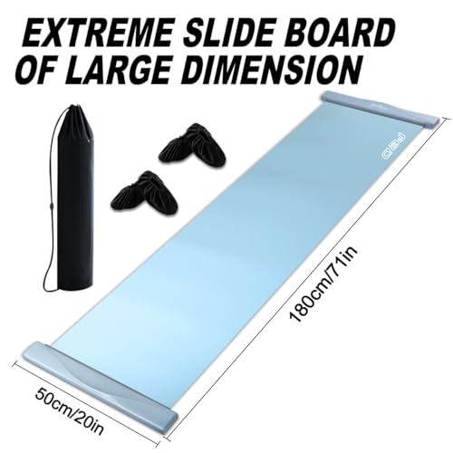 6ft Hockey Slide Board Training Aid for Balance & Skill Improvement