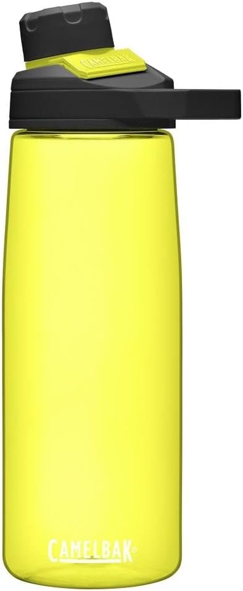 CamelBak Chute Mag Water Bottle - BPA Free Tritan Renew, 25oz, Stylish Sulphur Color