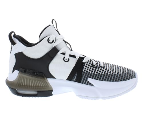 Nike Lebron Witness 7 Big Kids' Basketball Shoes - Grade School White Silver Black