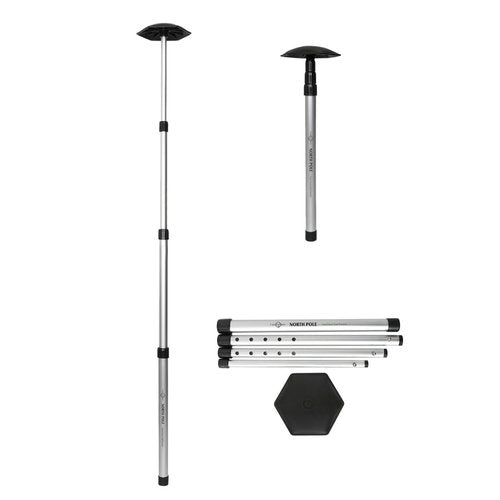 North Pole Golf Club Protector Travel Support Arm | August 2024 - New Upgraded Model Stronger Attachment Mechanism, Custom ABS Molds & Improved Impact Stress Points | 1 Year Full Replacement Coverage