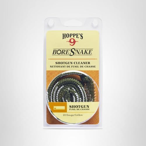 Hoppe's Boresnake 20 Gauge Shotgun, Clam E/F, Black (24033)