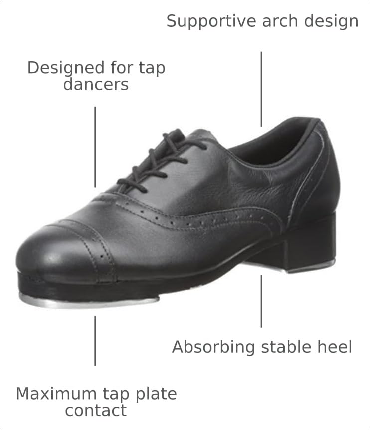 Bloch Women's Jason Samuels Smith Tap Dance Shoes - Black 8
