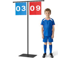60-Inch Large Waterproof Scoreboard with Adjustable Stand for Sports & Lawn Games
