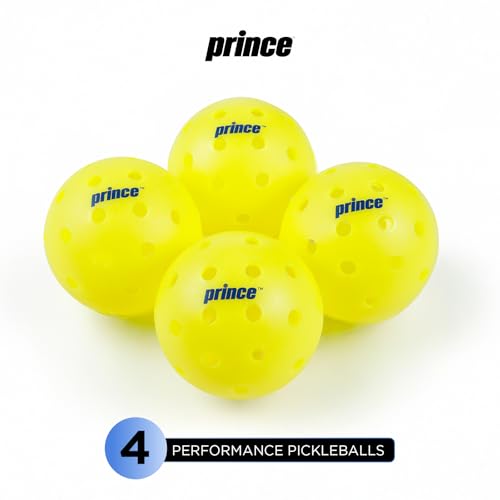 Prince Complete Pickleball Set for 6 Players - Graphite Paddles & Precision Balls - Ideal for All Skill Levels - Variation: Graphite Paddles