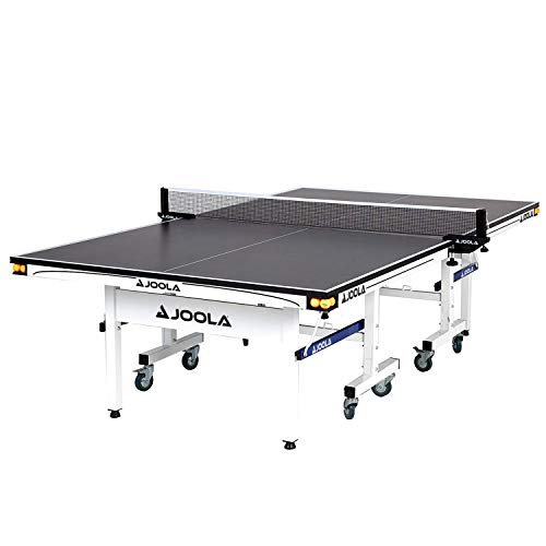 Standard 25mm Indoor Ping Pong Table Tennis Table with Net & Accessories - Tournament Quality