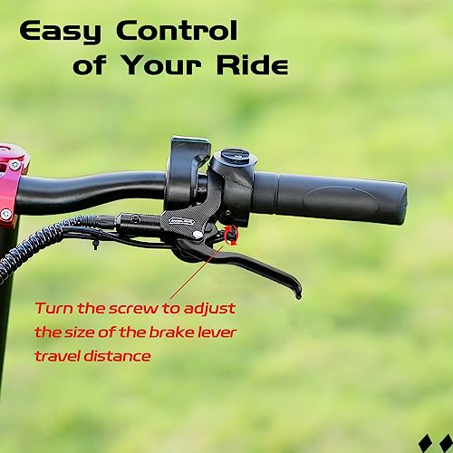 DYISLAND Black Hydraulic Disc Brake Set for Electric Scooter LD-210S R-R Model