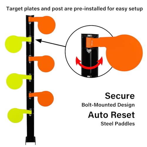 Highwild AR500 Dueling Tree Target Kit - Reactive Steel Shooting Targets
