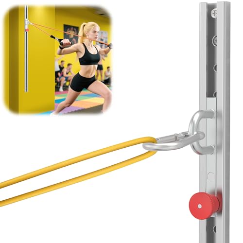 1 Pack Resistance Bands Wall Anchor Exercise Equipment Platform Base 40 Inch Adjustable