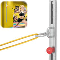 1 Pack Resistance Bands Wall Anchor Exercise Equipment Platform Base 40 Inch Adjustable