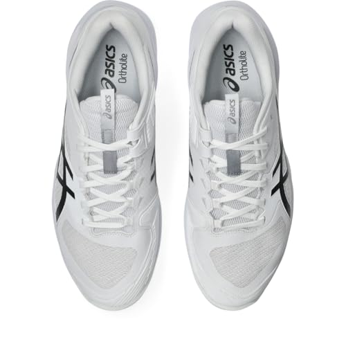 ASICS Men's Solution Speed FF 4 Tennis Shoes 10.5 White Black