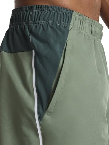 Reebok Men's Warm Up Training 7” Shorts - Small Duck Green
