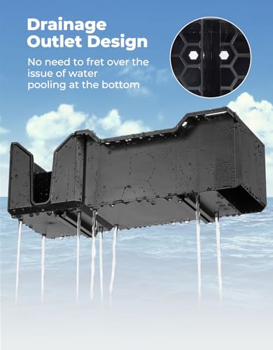 Boat Cup Holder Organizer with Flexible Groove - Marine Drink & Gear Storage