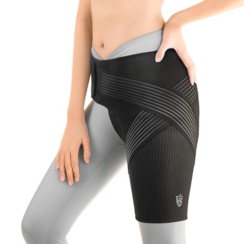 Vital Salveo Graphene Hip Brace Small – Adjustable Compression Support for Hip Pain Relief