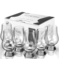 Glencairn Whisky Glass Set of 12 - Transparent Lead-Free Crystal, Gift Box