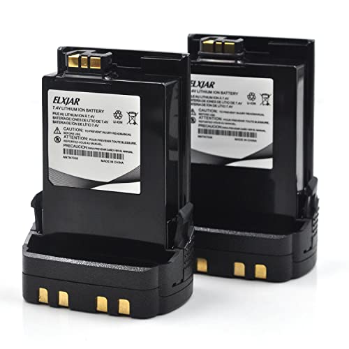 7.4V 2600mAh Lithium-Ion Battery for Motorola APX Series Radios - NNTN7038A Compatible