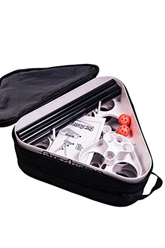 Portable Beer Pong Table with Carry Case & Balls - Versatile Tailgate Game