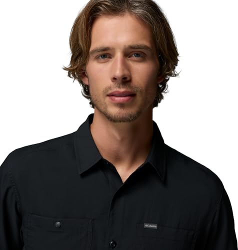 Men's Silver Ridge Utility Lite Short Sleeve Shirt - Black, Small