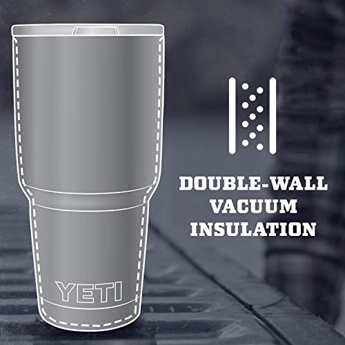 Graphite YETI Rambler 30 oz Stainless Steel Vacuum Insulated Tumbler with MagSlider Lid