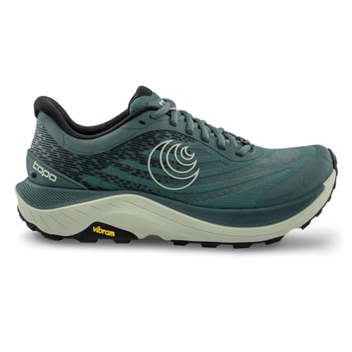Topo Athletic Women's Ultraventure 4 Trail Running Shoes - Stone/Grey, Durable Cushioned, 5MM Drop, Comfortable Athletic Shoes