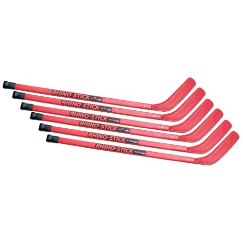 Champion Sports Rhino Stick Hockey Set 36" - Durable ABS Indoor/Outdoor