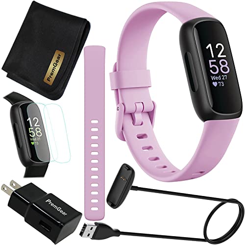 Fitness Tracker with Heart Rate Sleep Monitoring & 2 Bands - Inspire 3 Lilac