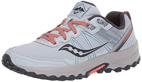 Women’s Trail Running Shoes - Saucony Excursion TR14 8.5 Sky & Coral