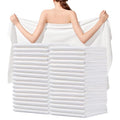 Tvvcalk 50 Pack Disposable Bath Towels Ultra Soft & Quick Dry for Travel & Spa