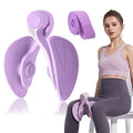 Thigh Exerciser 35lb Pelvic Floor Exercise Devices Inner Thigh Kegel Exerciser Pelvic Floor Muscle Workout Equipment Train for Home Hip Under Desk Exercise Men Women with Band