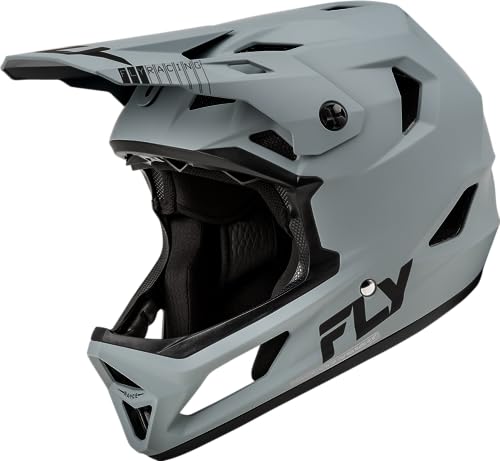 Fly Racing Rayce Full-Face Mountain Bike Helmet Adult Large Matte Grey