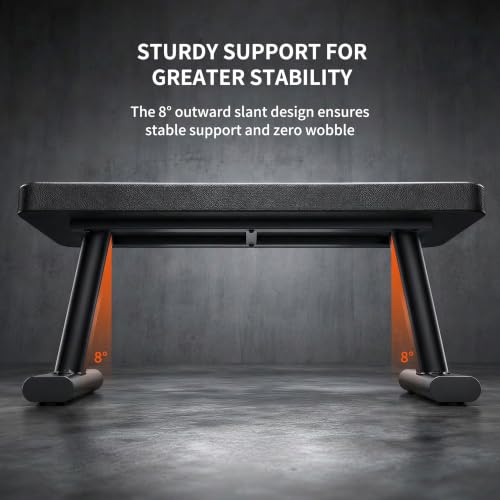 PROIRON Heavy Duty Flat Weight Bench 1200LB Capacity for Strength Training