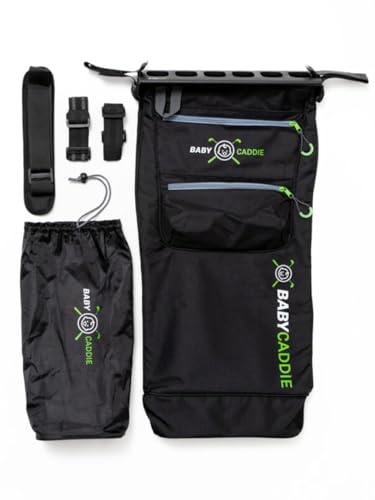Golf Bag for Baby Stroller - Fits Full Set of Clubs with Organizer & Carry Strap