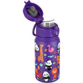 Kids Insulated Water Bottle 12oz Leakproof Drink Container - Purple 350ml