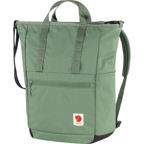 Fjällräven High Coast Totepack - Water-Resistant Convertible Carry, Lightweight Travel Bag - Patina Green, One Size