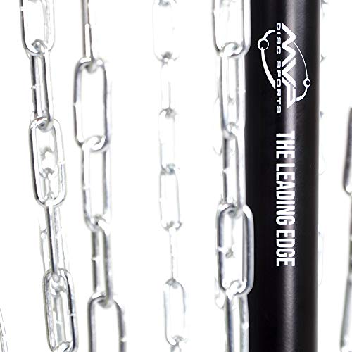 MVP Disc Sports Black Hole Lite Portable Disc Golf Basket - 24 Chains