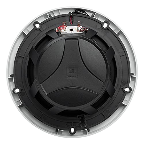Marine 6.5 Inch Two-Way Waterproof Speaker - White, 60W RMS