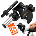 EXURA Single Leg Tibialis Trainer - Adjustable Foot Plate for Ankle & Knee Strengthening