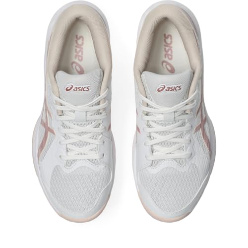 ASICS Women's Beyond FlyteFoam Volleyball Shoes 8.5 White Morganite