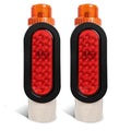 2PCS Boat Trailer Guide Pole Lights with Turn Signal & Brake, Waterproof Marine LED