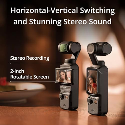 DJI Osmo Pocket 3 Creator Combo Black - 4K Vlogging Camera with Mic & 128GB