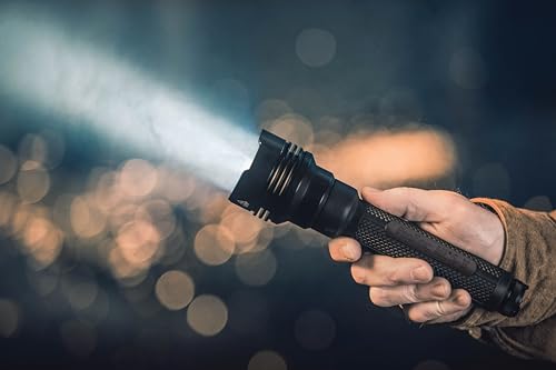 High-Output Tactical Flashlight 3500 Lumens Long-Range Waterproof
