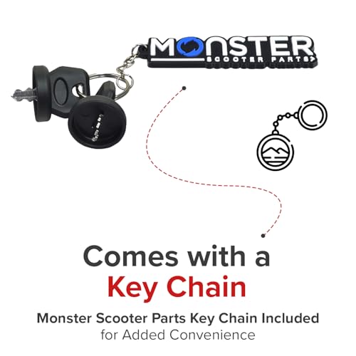 Mobility Scooter Replacement Keys for Golden Buzzaround Models - Set of 2