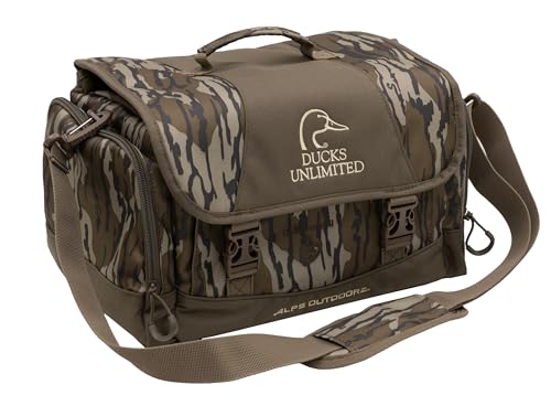 ALPS OutdoorZ Ducks Unlimited Floating Blind Bag - Mossy Oak Original Bottomland Camo Waterfowl Hunting Gear