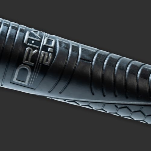 Golf Grip Bundle - 13 Oversized Dri-Tac 2.0 Polymer Golf Grips, Jet Black & Gray