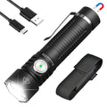 High Lumens Tactical LED Flashlight 5000LM with 7 Modes & USB-C Rechargeable