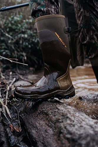 Muddy Men's 17-Inch Non-Insulated Waterproof Work Boot - Clay, Size 11